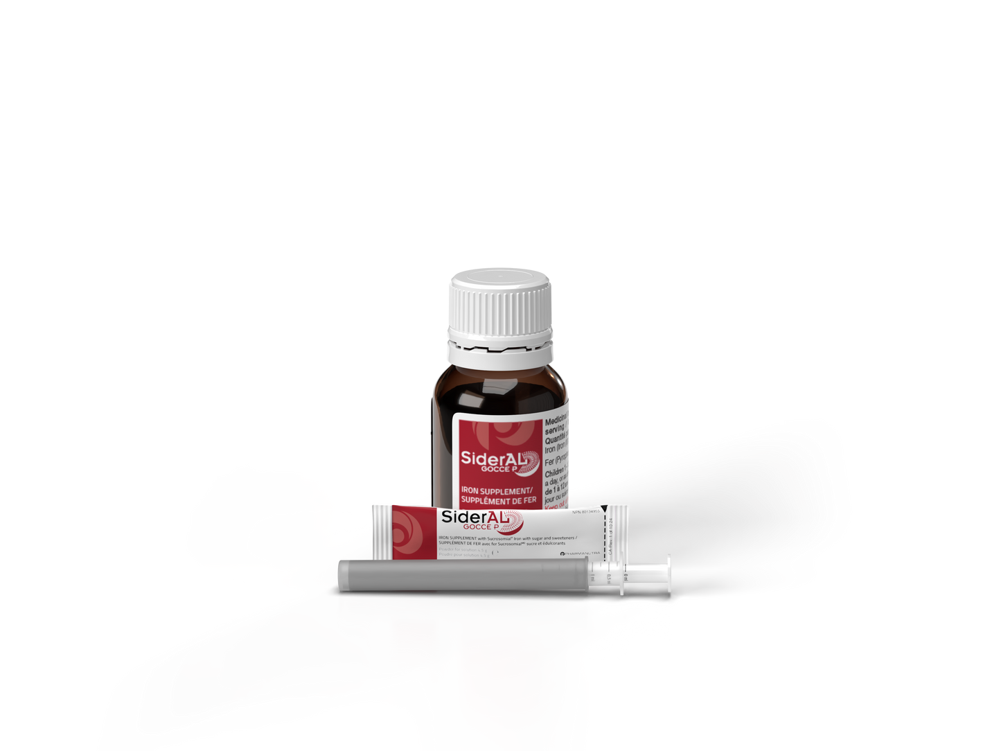 SiderAL® GOCCE P Pediatric Drop Formulation 4.5g - Promotional Pricing for Two Packages